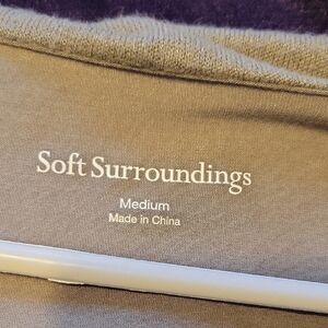 Soft Surroundings Maxi Dress - Olive CASSIE DRESS